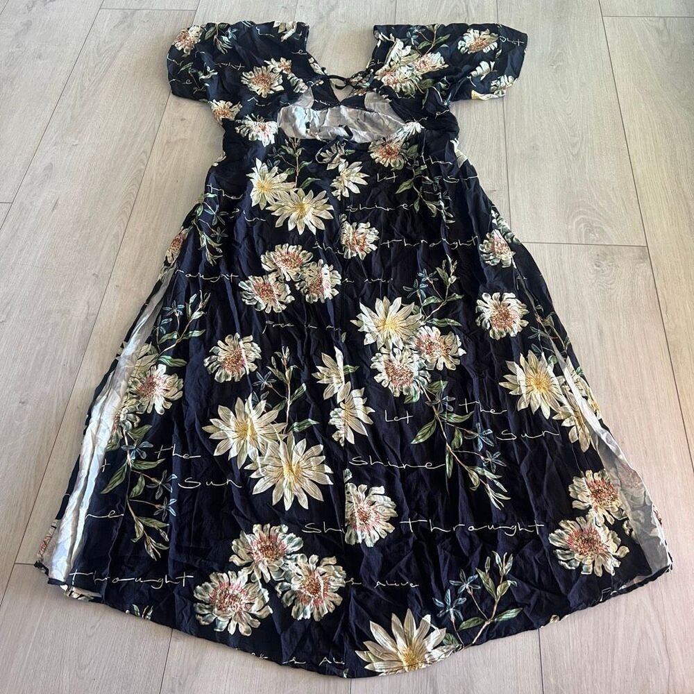 Malai Alive Bloom Shona Maxi Dress size s